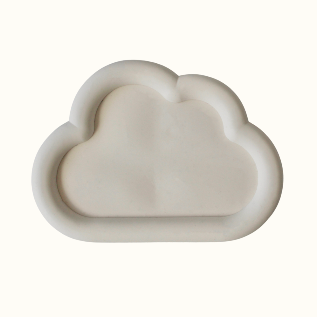 Cloud Trinket Dish / Pearl