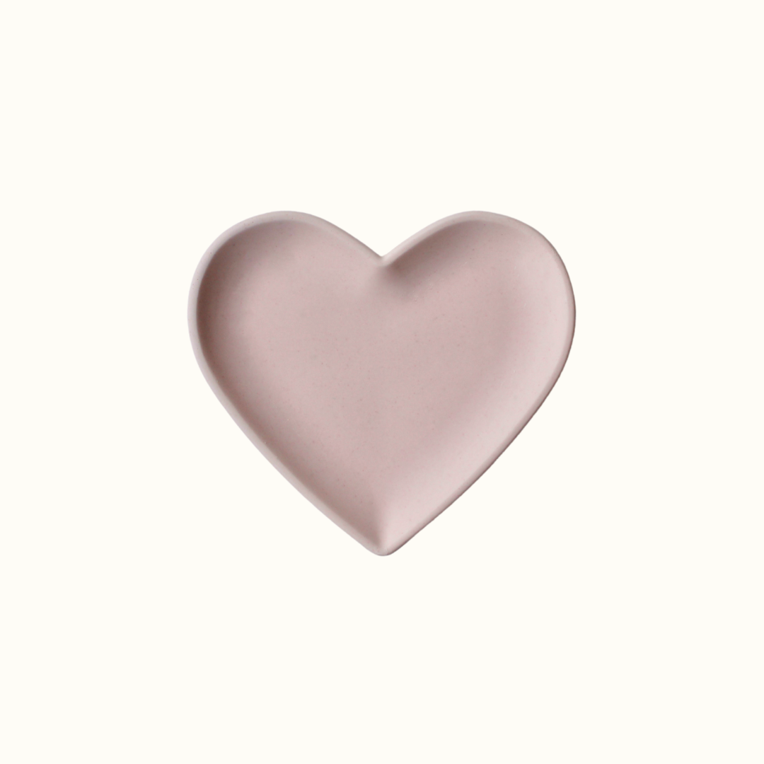 Heart Trinket Dish / Blush